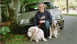 mit unseren vorherigen Basset Hounds