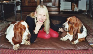 mit unseren jetzigen Basset Hounds